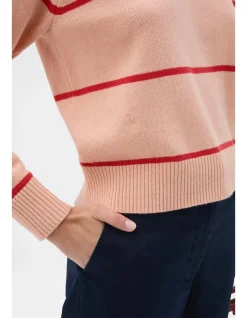 Stripe Knit Pullover