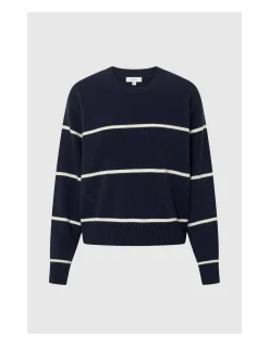 Stripe Knit Pullover