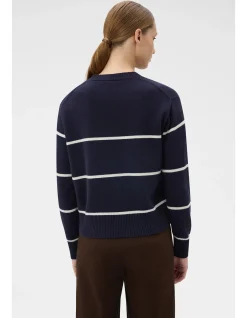 Stripe Knit Pullover