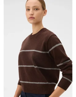 Stripe Knit Pullover