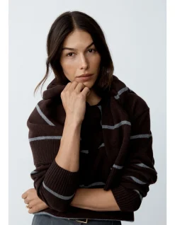 Stripe Knit Pullover