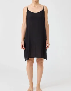 Studio Lightweight Rayon Knee Slip Dress