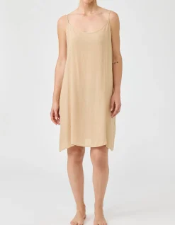 Studio Lightweight Rayon Knee Slip Dress