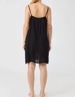 Studio Lightweight Rayon Knee Slip Dress