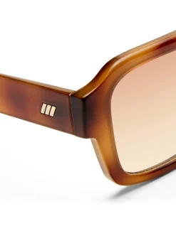 SUBZERO + TORT AVIATOR BROWN GRAD SUNGLASSES