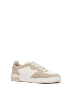 SUEDE PANEL SNEAKERS