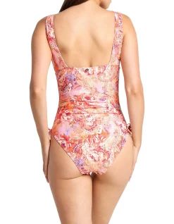 Sundance Vee Tie Side One Piece Swimsuit