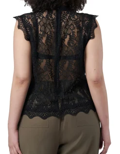 SUNDAY IN THE CITY - ANTI HERO LACE TOP