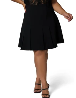 SUNDAY IN THE CITY-EMPIRE PLEATED MINI SKIRT