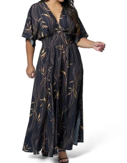 SUNDAY IN THE CITY - RICHTER SCALE MAXI DRESS