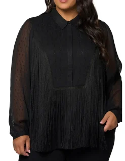SUNDAY IN THE CITY-SIDE STAGE BLOUSE