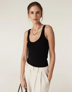 Superfine Merino Singlet Slim Fit Tank