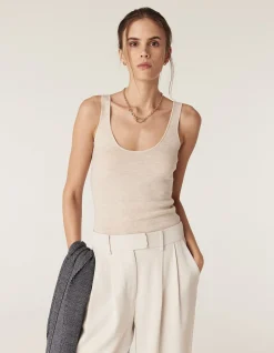 Superfine Merino Singlet Slim Fit Tank