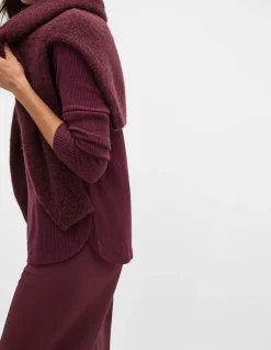 SUPERSOFT RIB RELAXED TOP