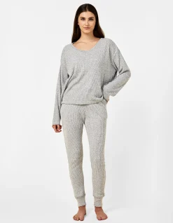 super soft waffle jogger pants