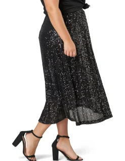 Sure Thing Sequin Skirt