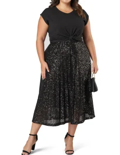 Sure Thing Sequin Skirt