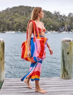 Surfs Up Terry Oversized Beach Bag