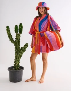 Surfs Up Terry Oversized Beach Bag