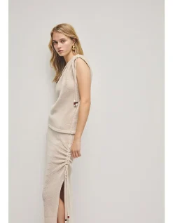 Suri Ruched Knit Top
