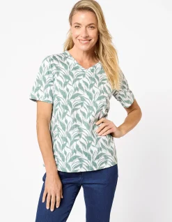 SUSANNA V NECK TOP