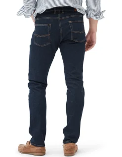 Sutton Straight Fit Italian Denim Jeans