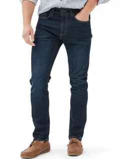 Sutton Straight Fit Italian Denim Jeans