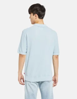 Sweater Knit Polo