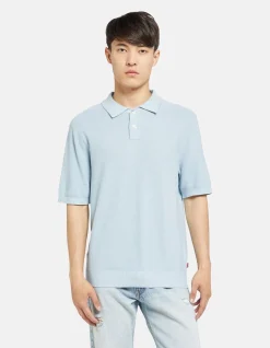 Sweater Knit Polo