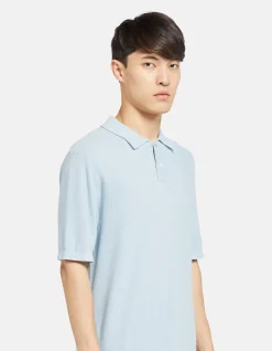 Sweater Knit Polo