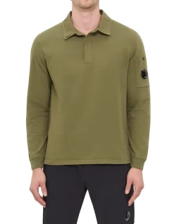 SWEATSHIRTS POLO COLLAR IN LIGHT FLEECE