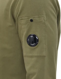 SWEATSHIRTS POLO COLLAR IN LIGHT FLEECE