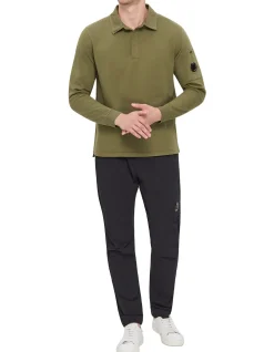 SWEATSHIRTS POLO COLLAR IN LIGHT FLEECE