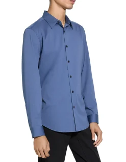 Sylvain Shirt in Structure Knit
