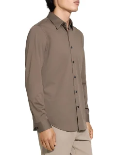 Sylvain Shirt in Structure Knit