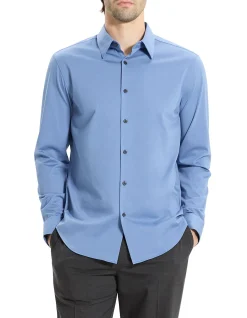 Sylvain Shirt in Structure Knit