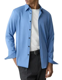 Sylvain Shirt in Structure Knit