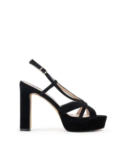 SYRO110 V STRAP PLATFORM SANDAL
