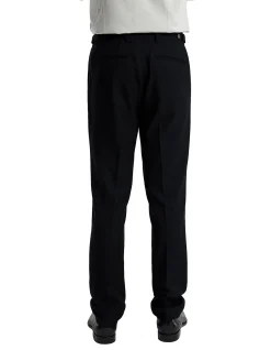 TAB DETAIL WOOL PANTS