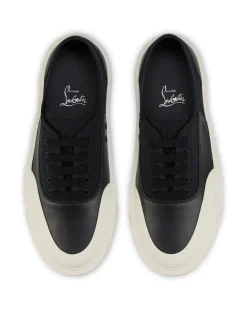 TACTICAL SKATE FLAT CALF OLONA BLACK SNEAKERS