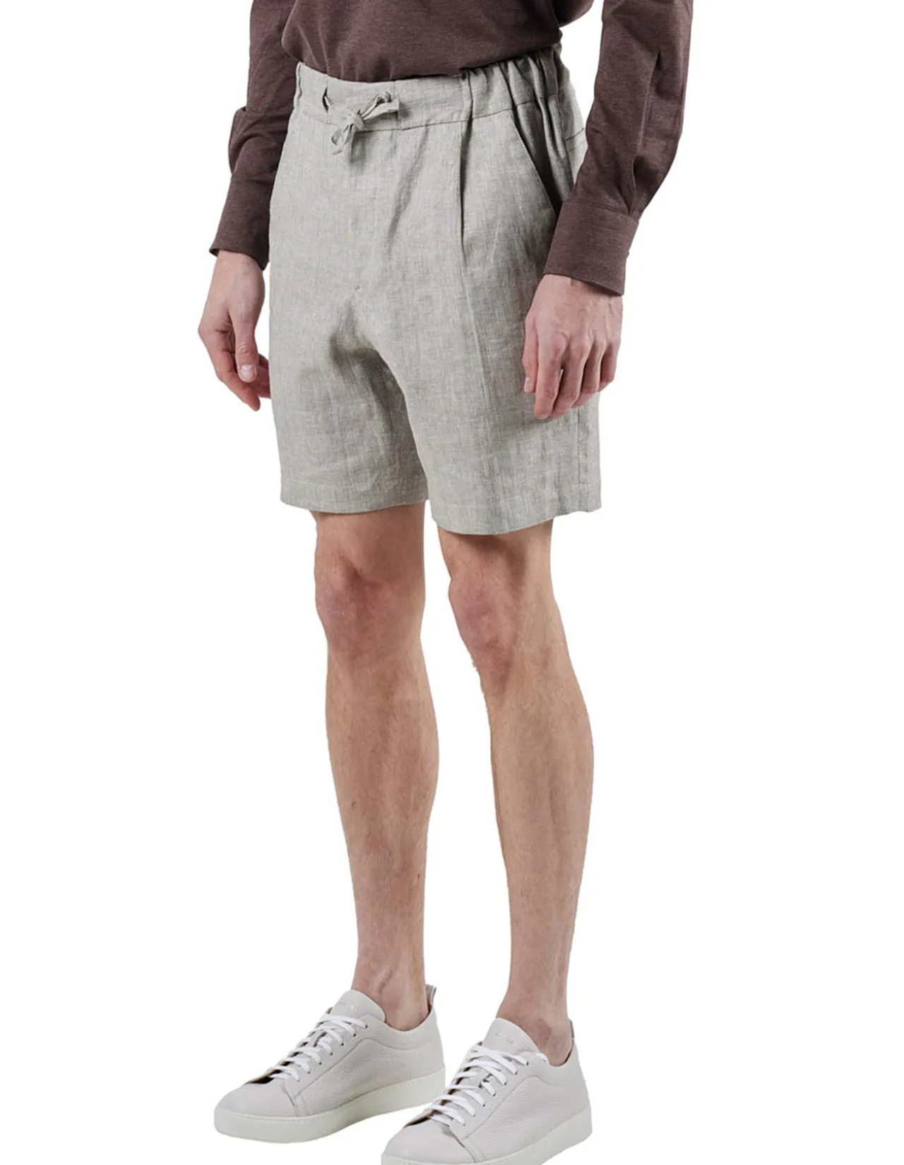 TAGLIATA SHORTS - OATMEAL FLAX