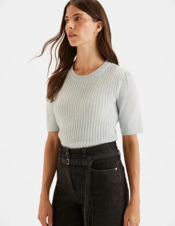 Tahny Cable Knit Top