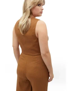 TAILORED CROP VEST