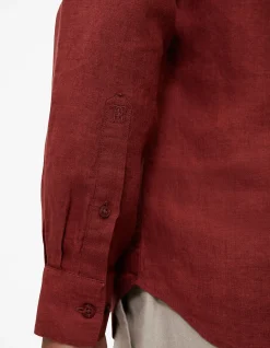 Tailored Fit Delave Linen Shirt