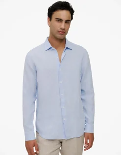 Tailored Fit Delave Linen Shirt