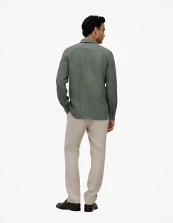 Tailored Fit Delave Linen Shirt