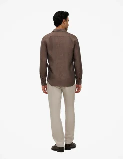 Tailored Fit Delave Linen Shirt