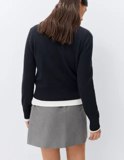 TAILORED PULL ON SKIRT