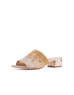 Tamarin Crystal Embellished Mule Sandals