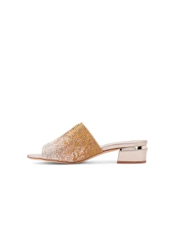 Tamarin Crystal Embellished Mule Sandals